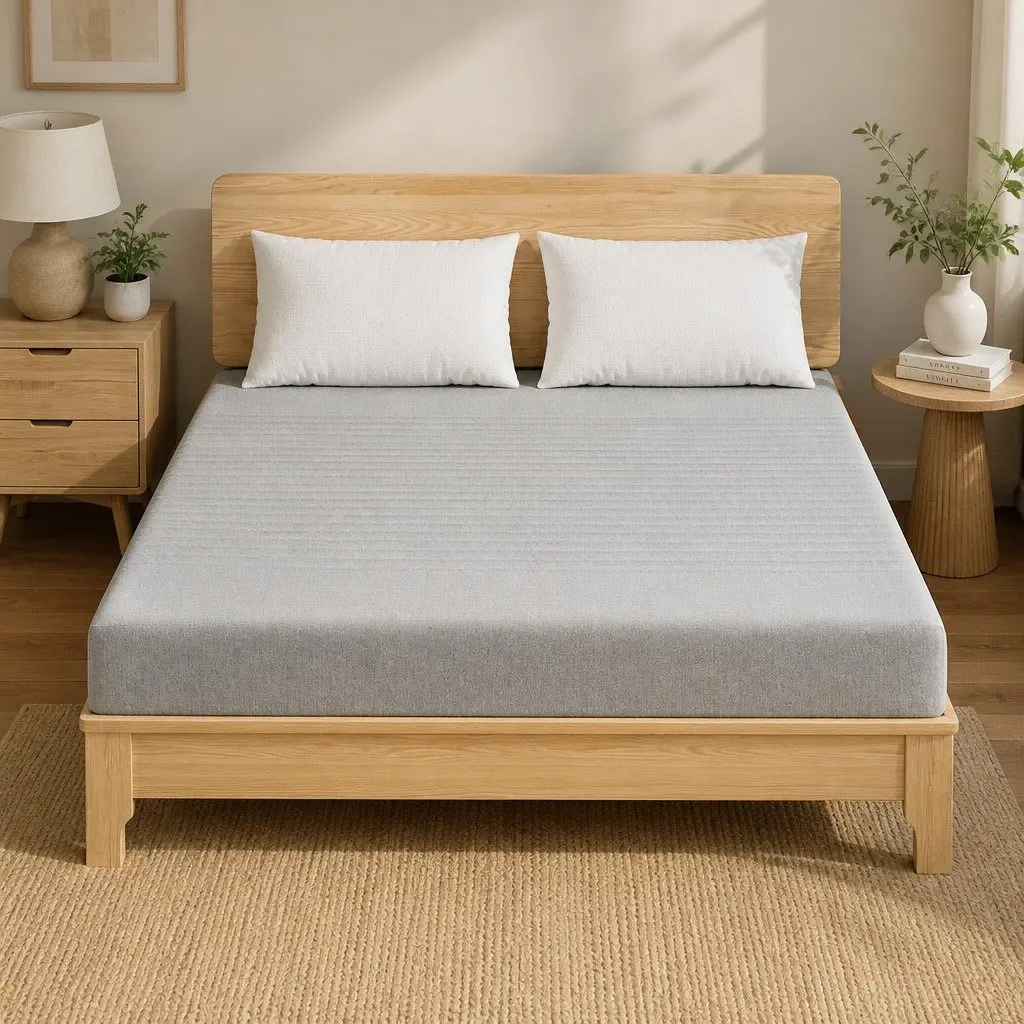 Queen Memory Foam Mattress 15cm with Bamboo Cover