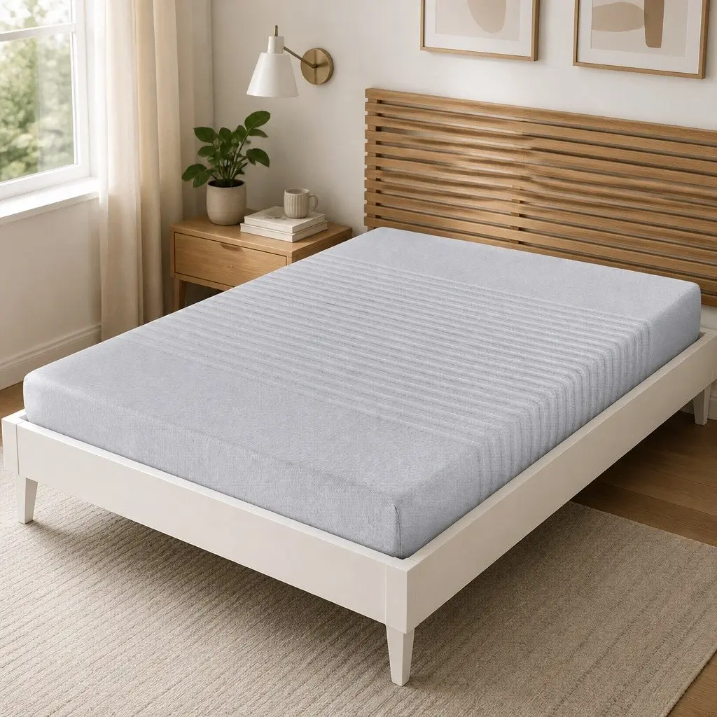 Queen Memory Foam Mattress 15cm with Bamboo Cover