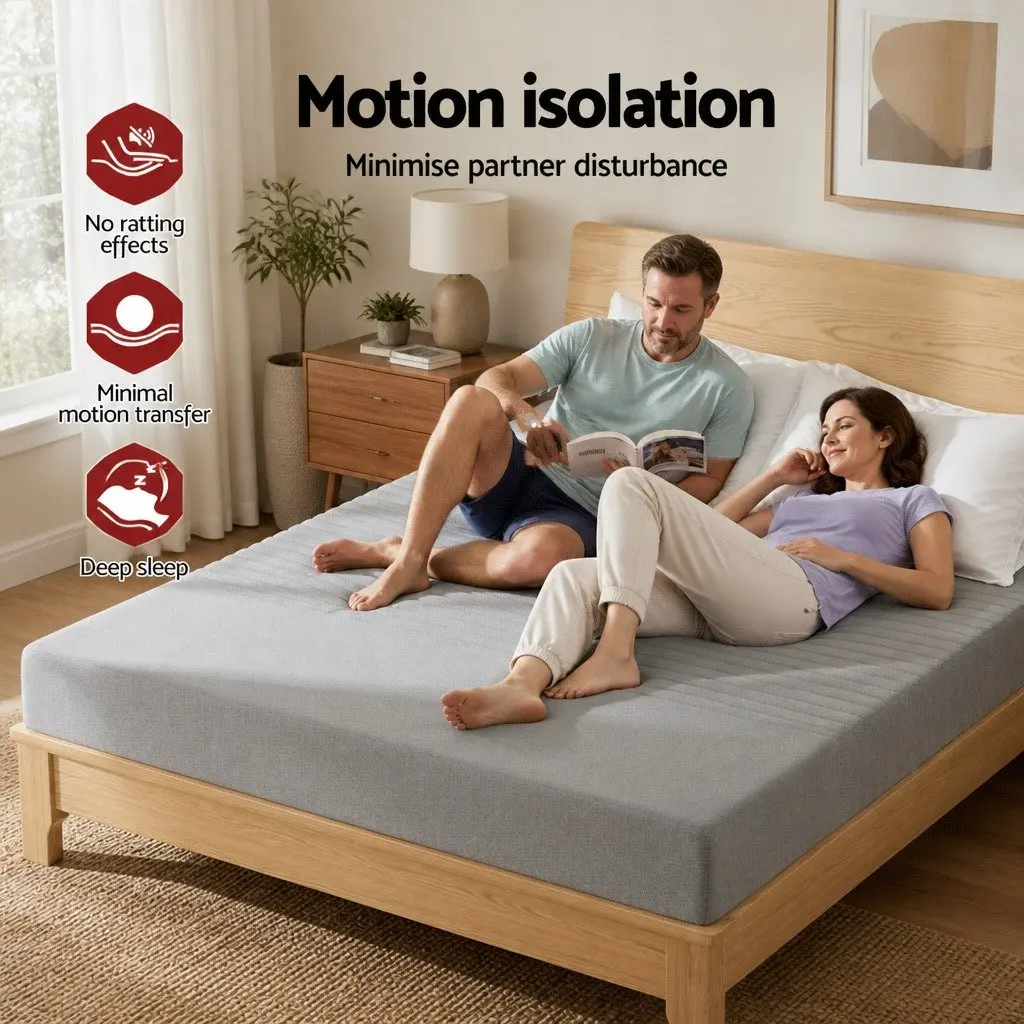 Queen Memory Foam Mattress 15cm with Bamboo Cover