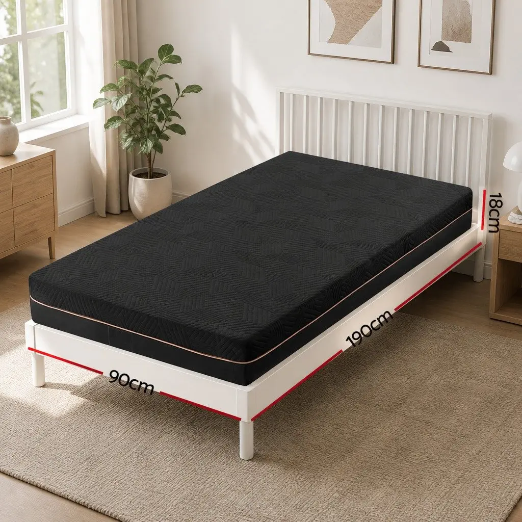 18cm Non-Spring Memory Foam Mattress with Cool Gel