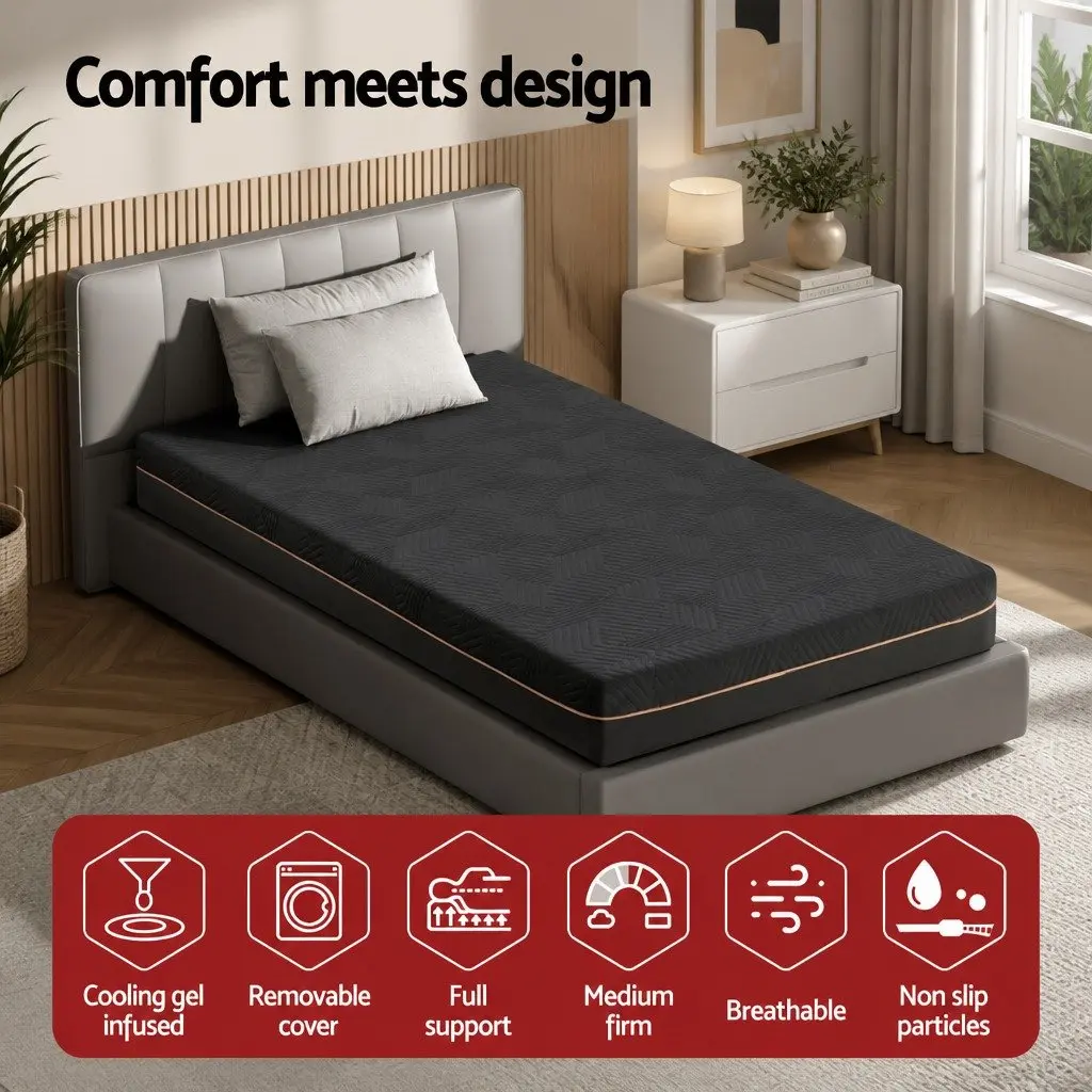 18cm Non-Spring Memory Foam Mattress with Cool Gel