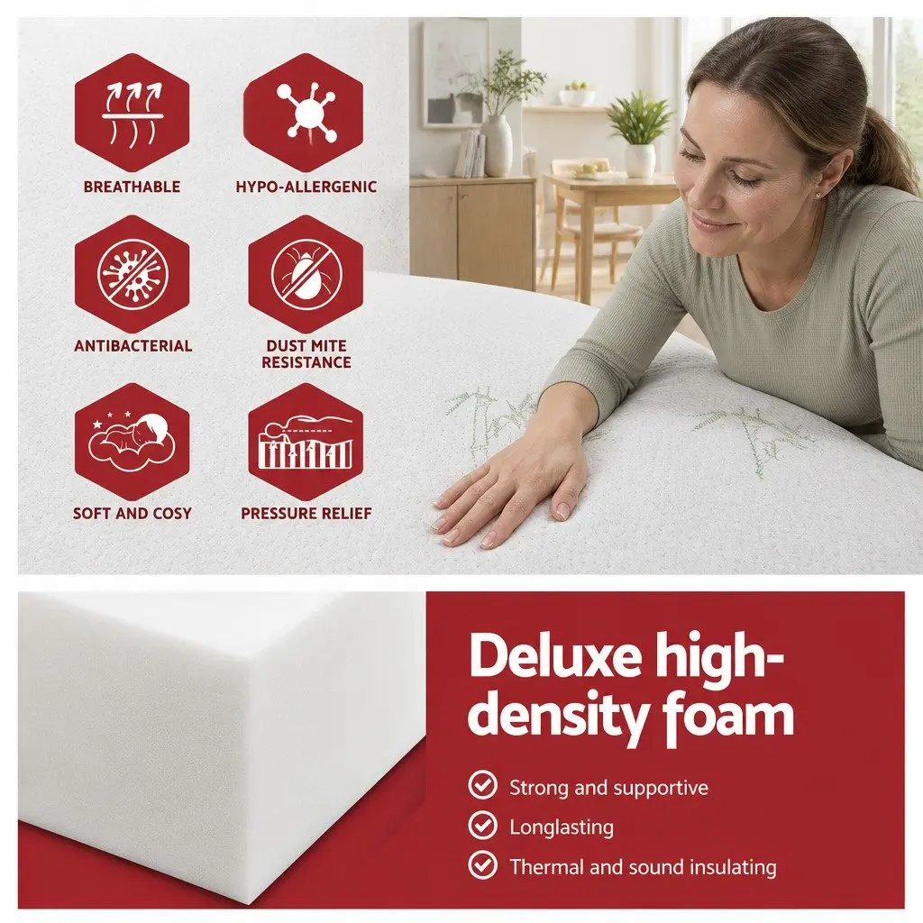 Grey Foldable Foam Sofa Bed Mattress for Guests
