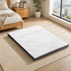 High-Quality Foldable Foam Mattress Queen with Bamboo Cover