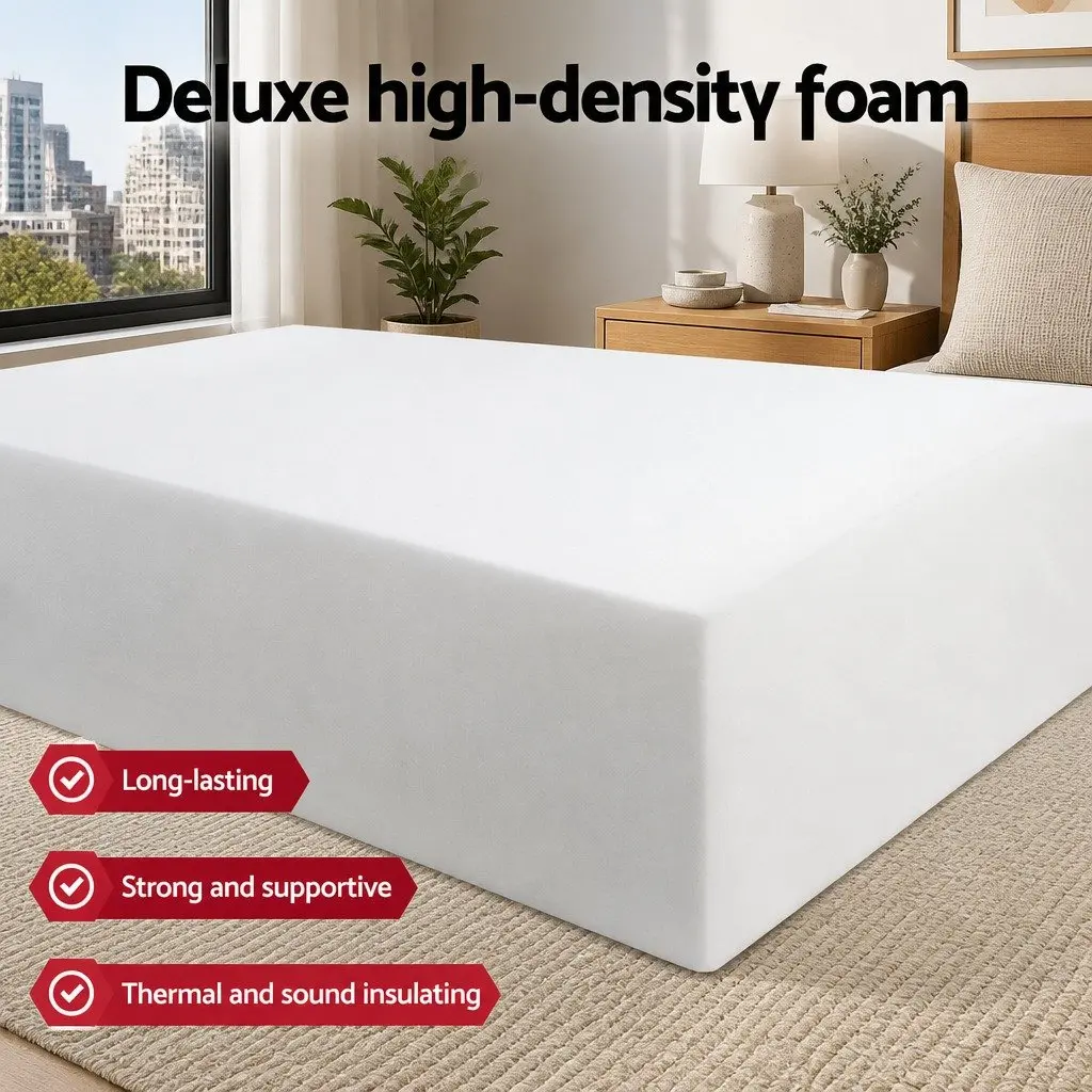 Foldable Foam Mattress Queen with Bamboo Cover