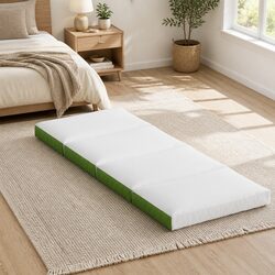 Compact Foldable Foam Mattress for Travel and Sleepovers