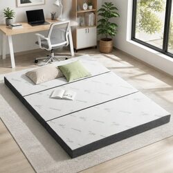 Premium Quality Foldable Queen Mattress with 3-Fold Design