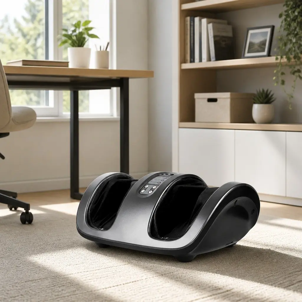 Shiatsu Electric Foot Massager in Charcoal Grey