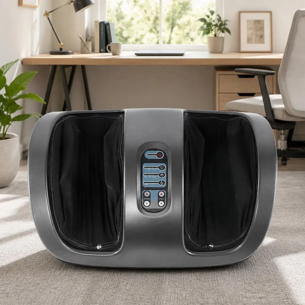 Shiatsu Electric Foot Massager in Charcoal Grey