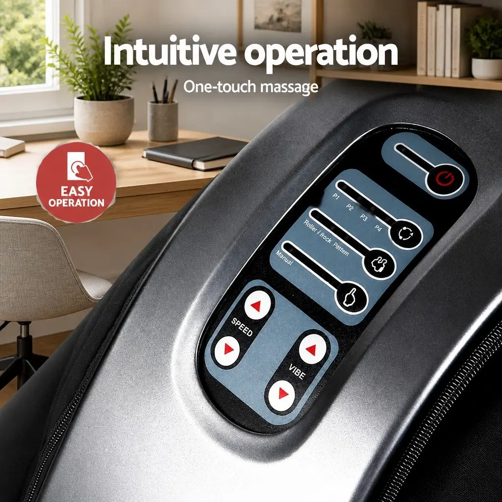 Shiatsu Electric Foot Massager in Charcoal Grey