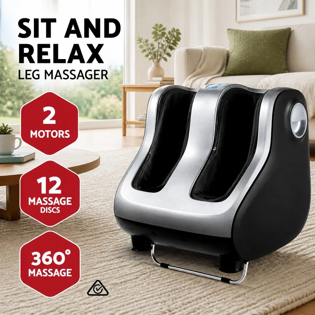 Shiatsu Foot Massager with 360° All-Dimensional Coverage