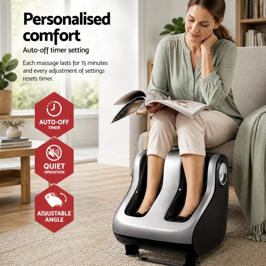 Shiatsu Foot Massager with 360° All-Dimensional Coverage