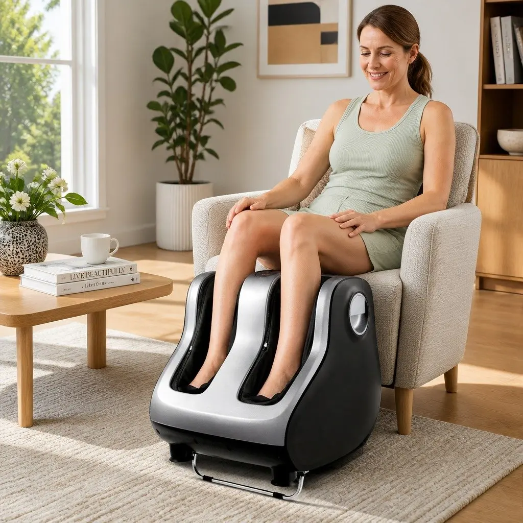 Shiatsu Foot Massager with 360° All-Dimensional Coverage