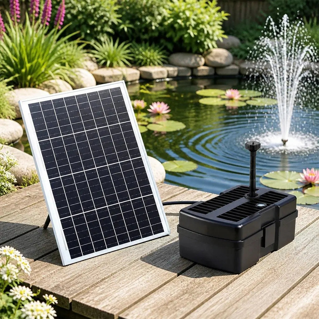 Solar Submersible Fountain Pump 1190L/H