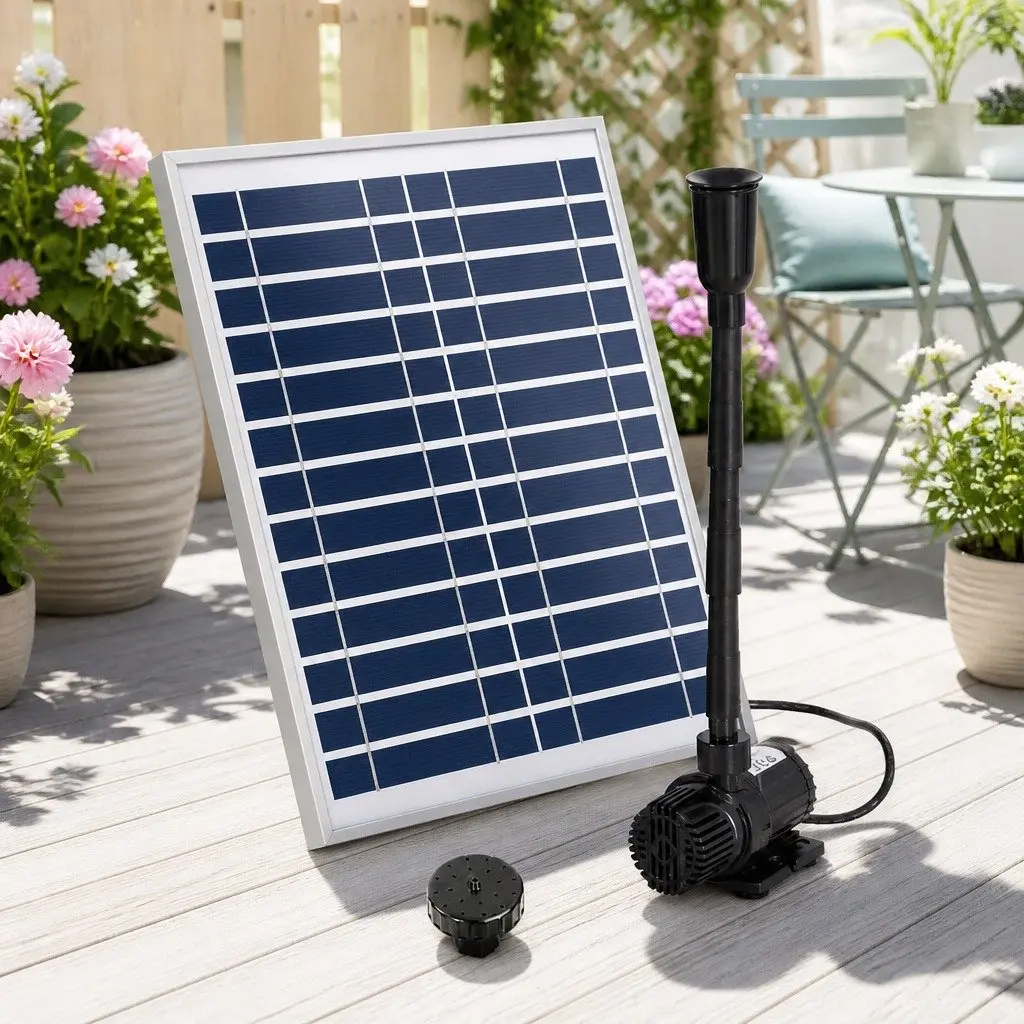 Solar Pond Pump Submersible Fountain Kit