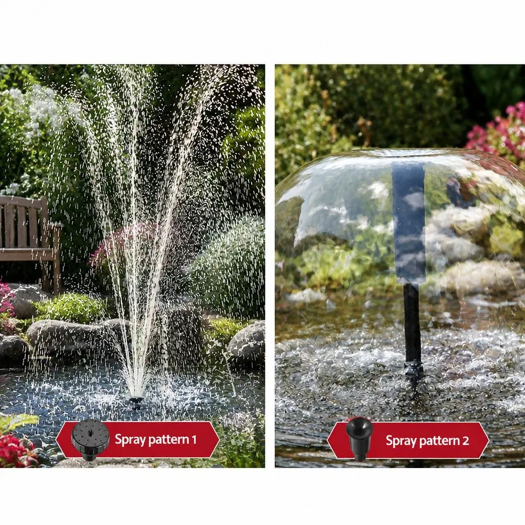 Solar Pond Pump with Filtration for Gardens