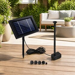 Durable Solar Pond Pump Fountain Kit for Outdoor Use