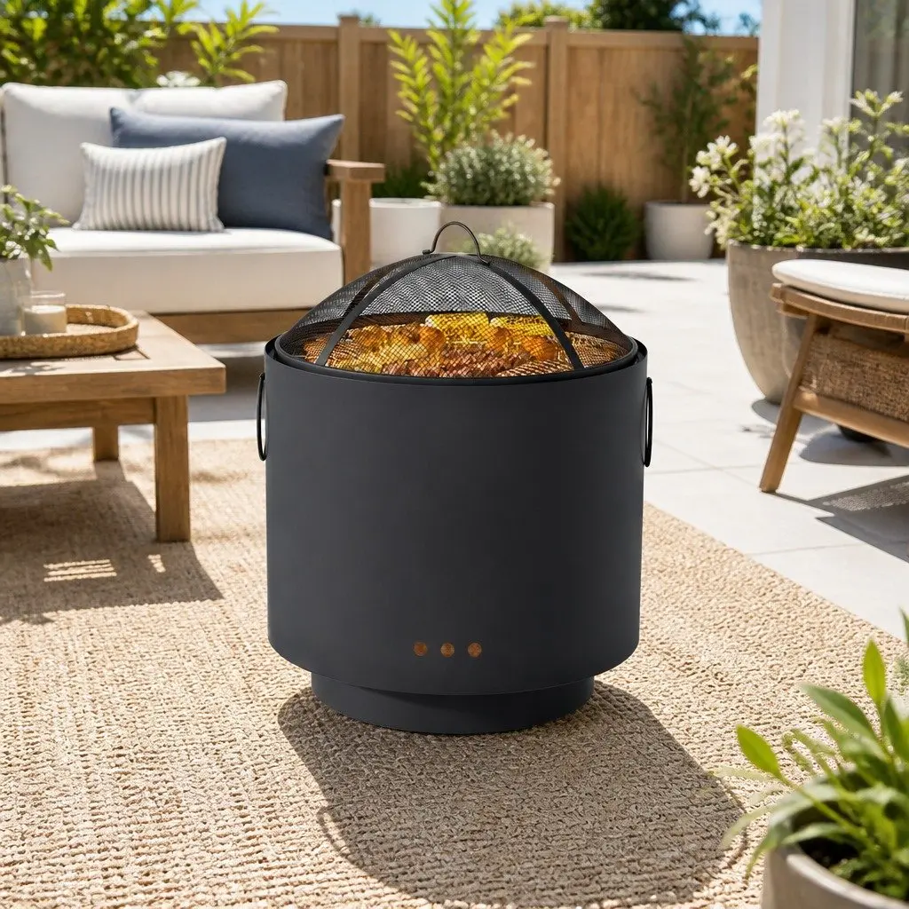 Portable Fire Pit and BBQ for Outdoor Fun