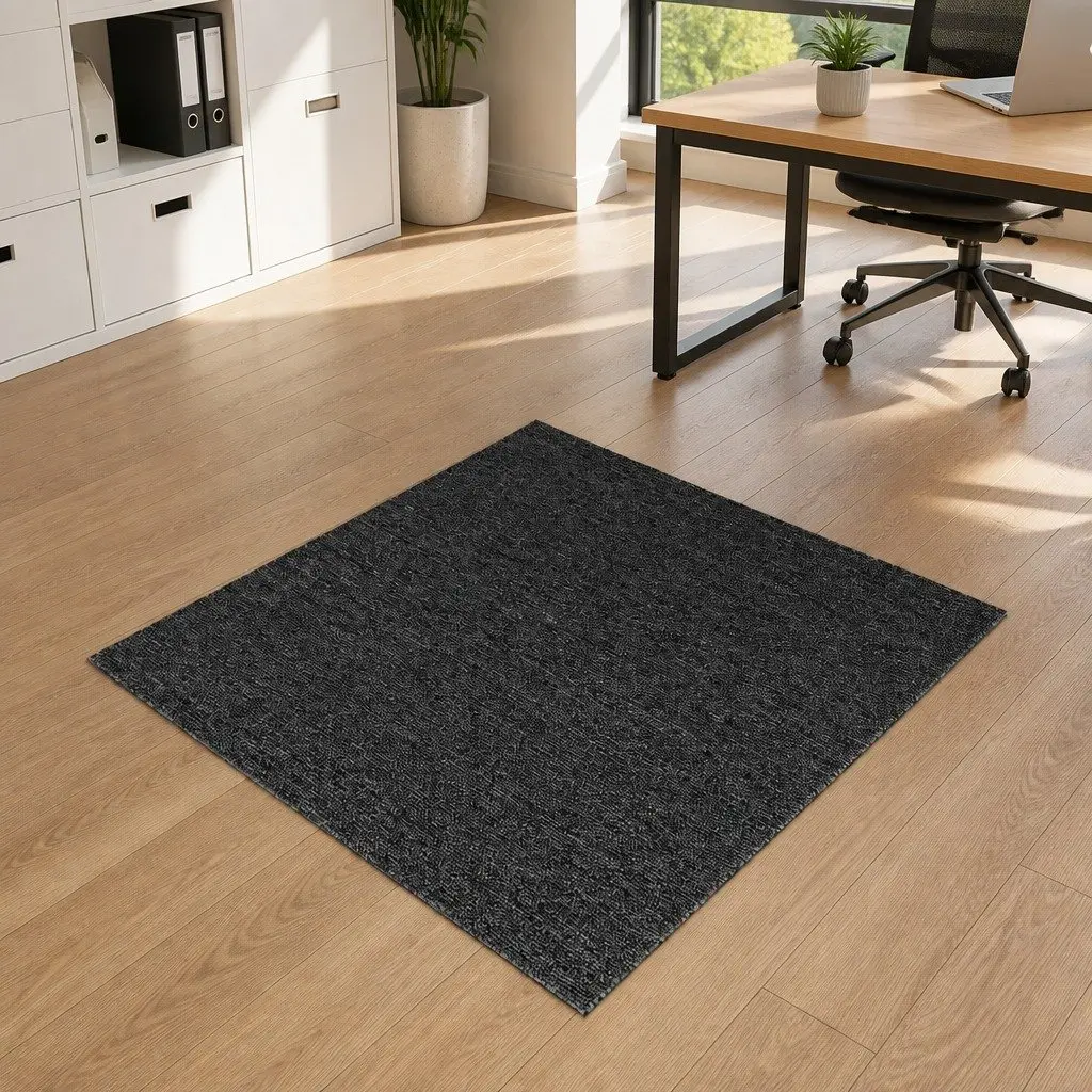 Heavy Duty Non-Slip Grey Carpet Tiles 50cm for Office