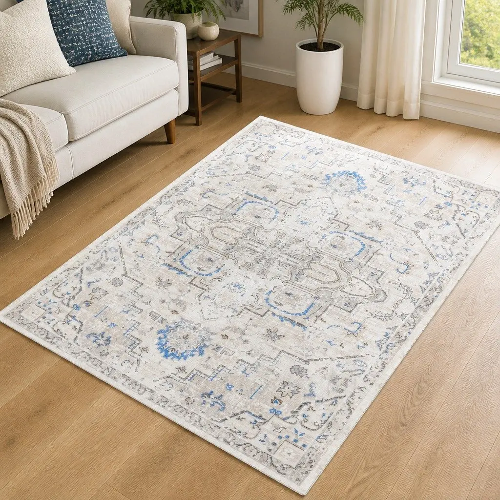 Large Rectangle Area Rug 200x230cm for Living Spaces