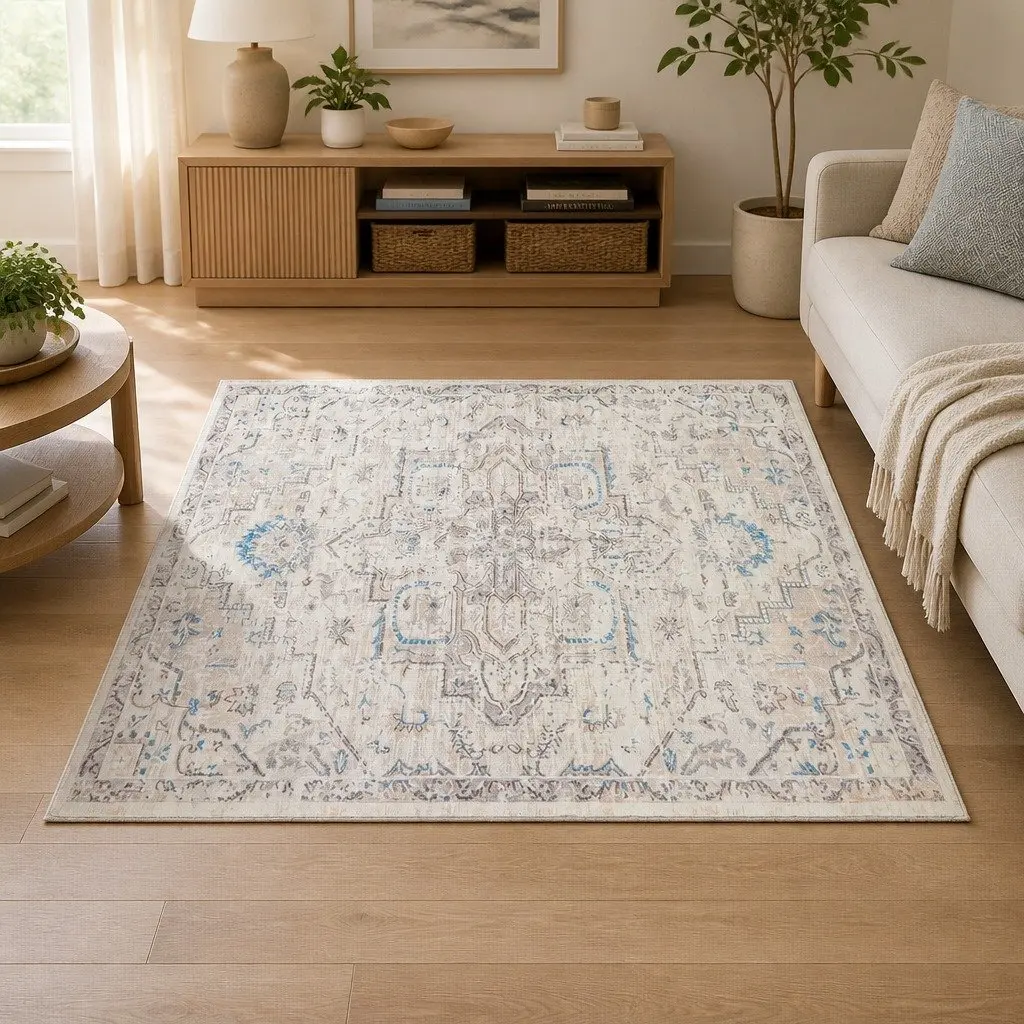Large Area Floor Rug Rectangle Mat 200x290cm Living Room Lounge Bedroom