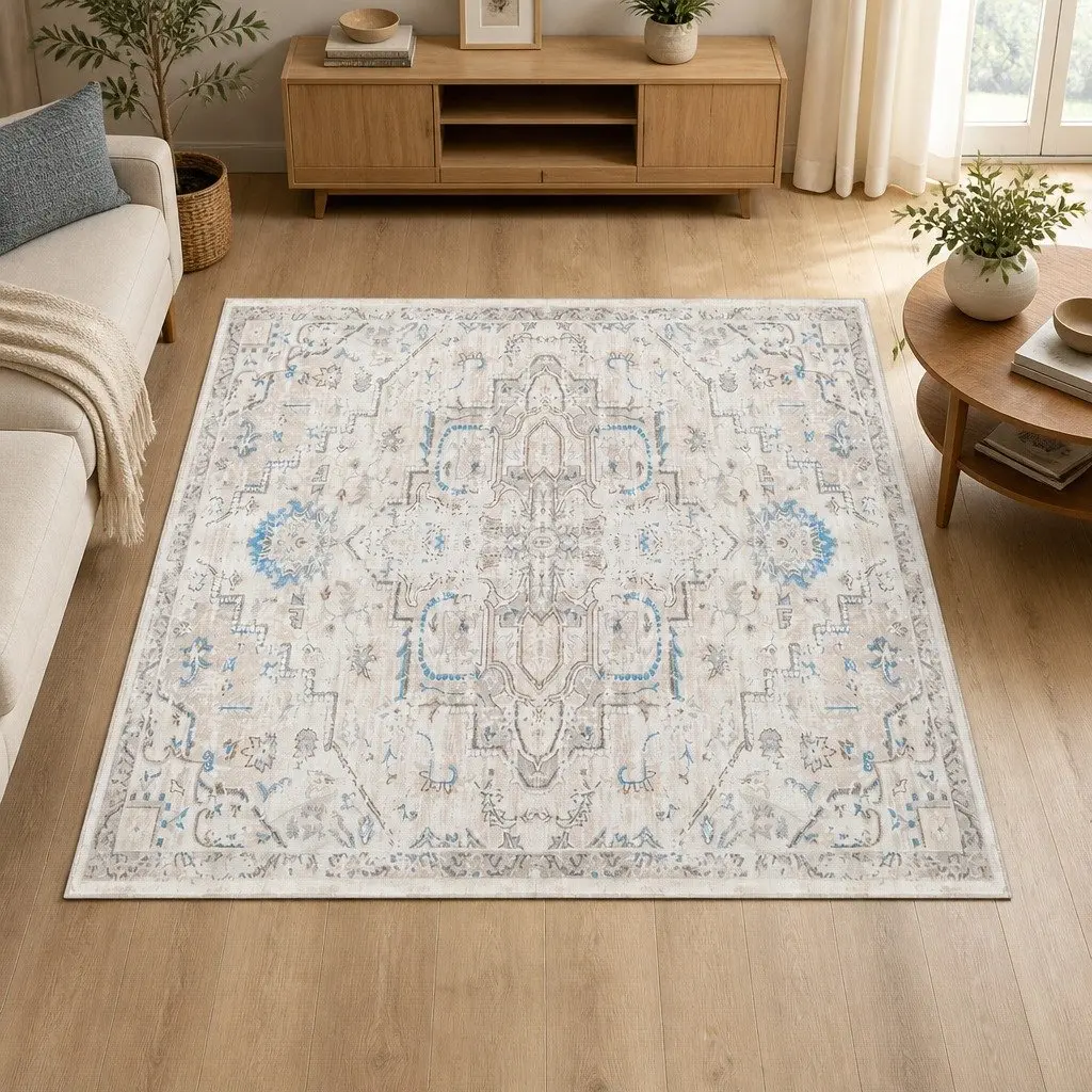 Large Area Floor Rug Rectangle Mat 200x290cm Living Room Lounge Bedroom