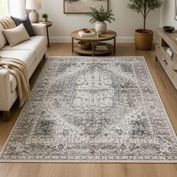 Durable Large Floor Area Rug 160x120cm Rectangle Mat