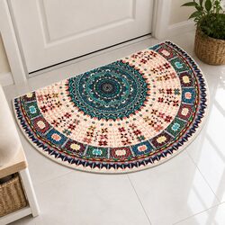 Durable Semi-Circle Door Mat for Entrances