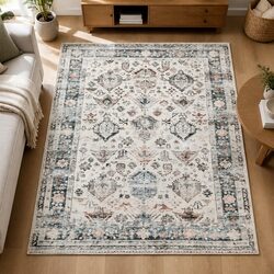 Premium Vintage Short Pile Floor Rug 200x230cm