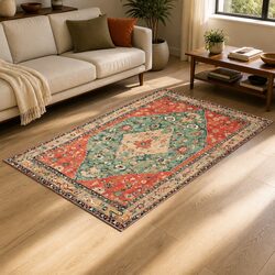 Premium Vintage Area Rug for Living Room and Bedroom
