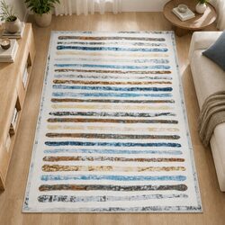 Durable Short Pile Non Slip Carpet Rug 160x120cm