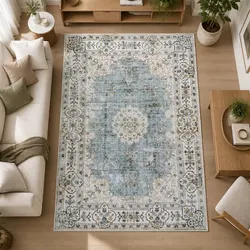 High-Quality Vintage Style Floor Rug 200x290cm