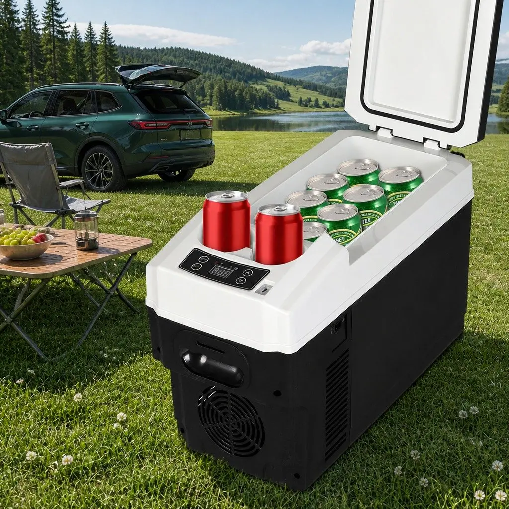 12V Portable Car Mini Fridge Freezer 13L
