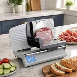 High-Quality Meat Slicer with 200W Power and Adjustable Thickness