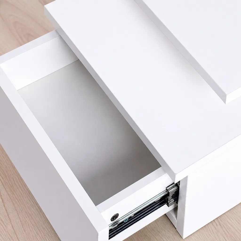 Wall Mounted Bedside Tables with LED Light