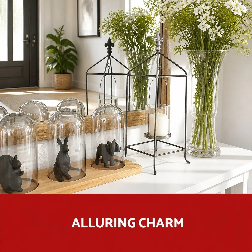 3-Tier Console Table for Entryways and Living Areas