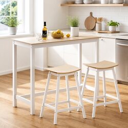 Quality Bar Table and Stool Set for Kitchen and Dining