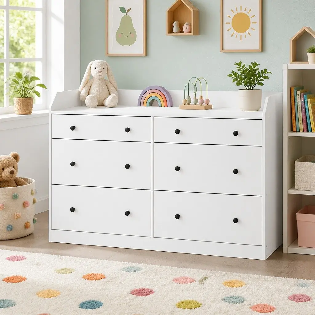 White Chest of Drawers for Bedrooms