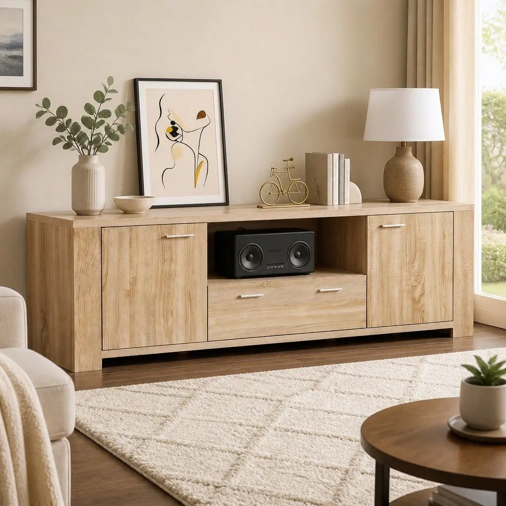 180cm Entertainment Unit for TVs Up to 70 Inches