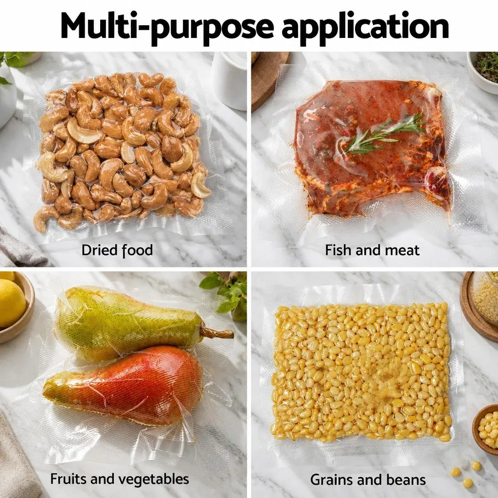 Food Vacuum Sealer Machine with Cutter 5 Modes