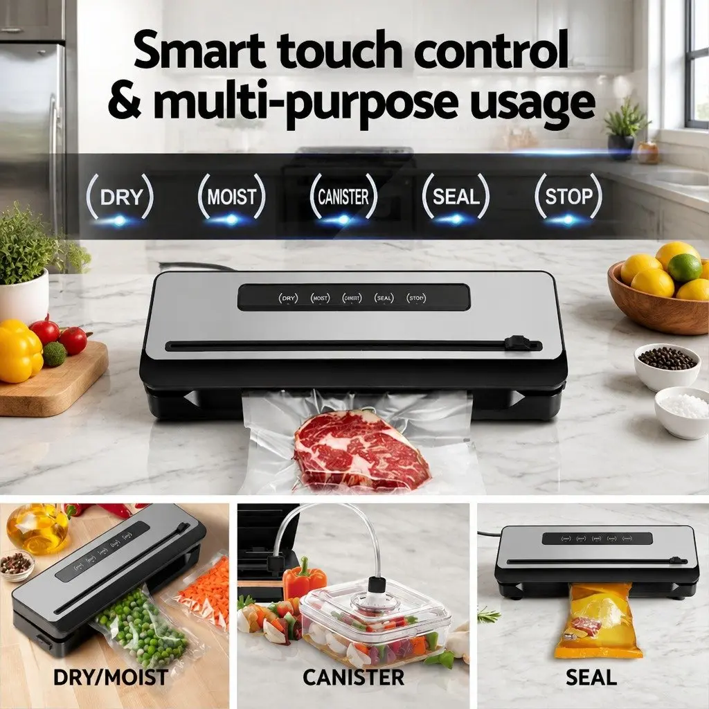 Food Vacuum Sealer Machine with Touch Control