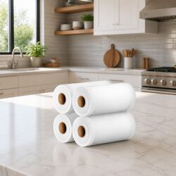 Durable Vacuum Sealer Bags Roll 15cm x 6m Pack of 4