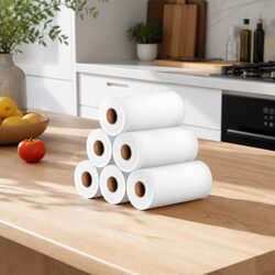 6 Rolls of Durable Vacuum Sealer Bags for Food Storage