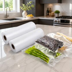 Premium Food Vacuum Sealer Bags 15cm x 6m Roll Set