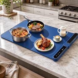 Premium Electric Food Warming Mat 60 x 38cm with Timer