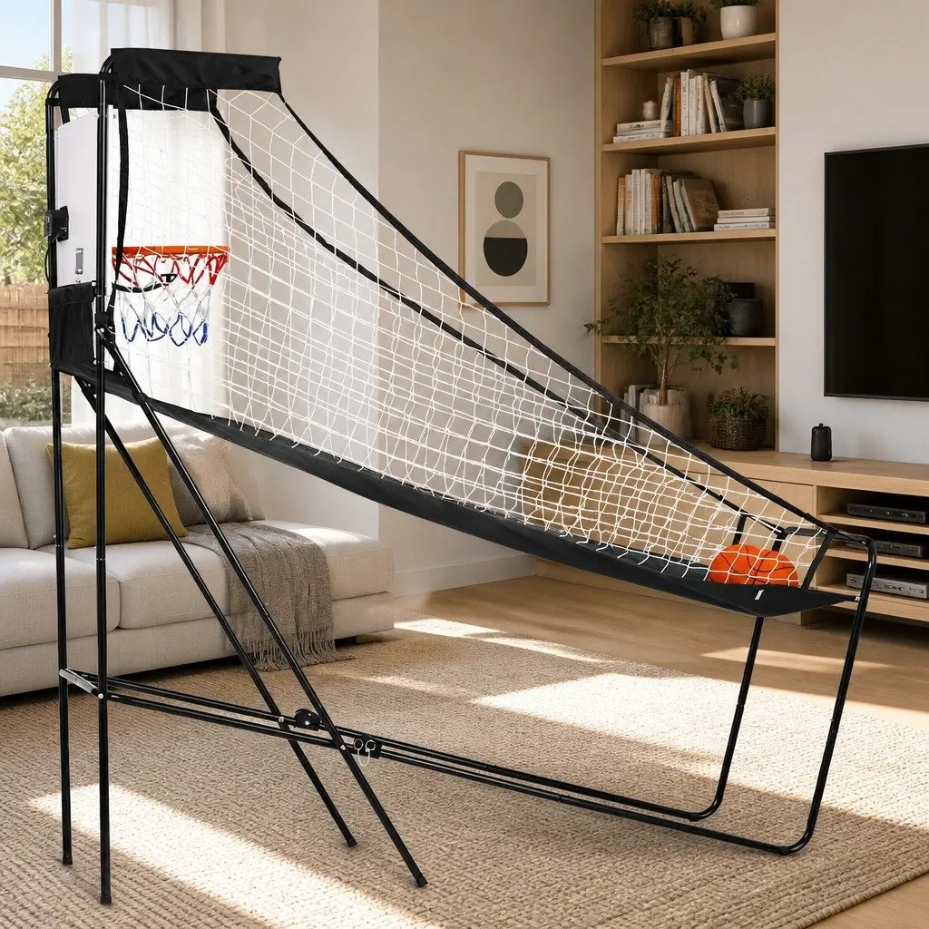 Arcade Basketball Shooting Machine with Electronic Scorer