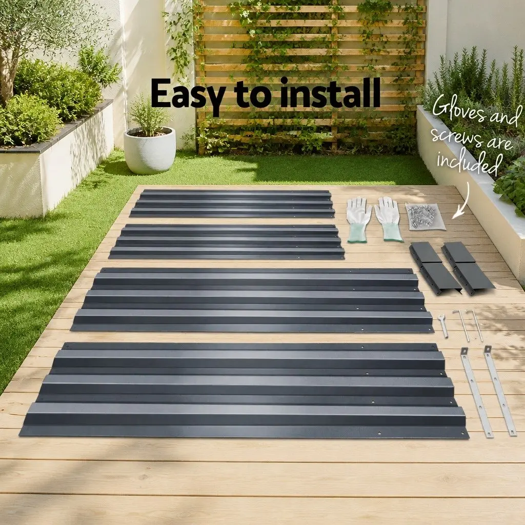 Raised Garden Bed 180x90cm for Vegetables