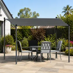 3m Gazebo Marquee for Outdoor Events with Iron Art Frame