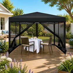 Durable 3x3m Pop Up Gazebo Canopy Tent for Events