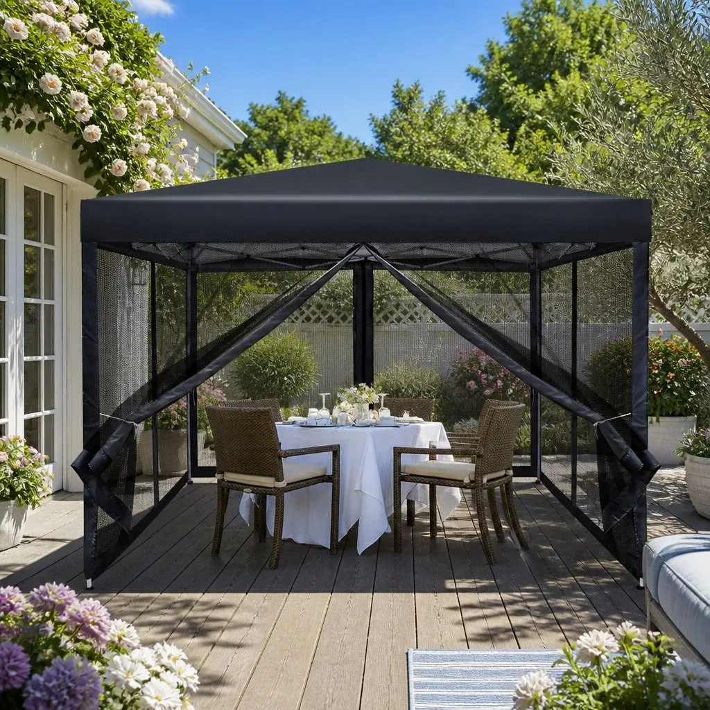 3x3m Pop Up Gazebo Canopy Tent for Events