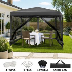 Sturdy 3x3m Pop Up Gazebo Canopy for Outdoor Use